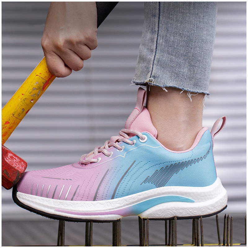 Tools Work - women fashion breathable steel toe cap