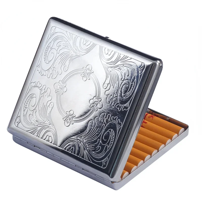 Tool Chest Cabinet - Metal Cigarette box stainless steel Embossed