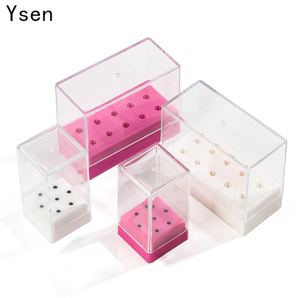 7 /10 Holes Nail Art Bit Stora - Tool Chest Cabinet 评论和价格