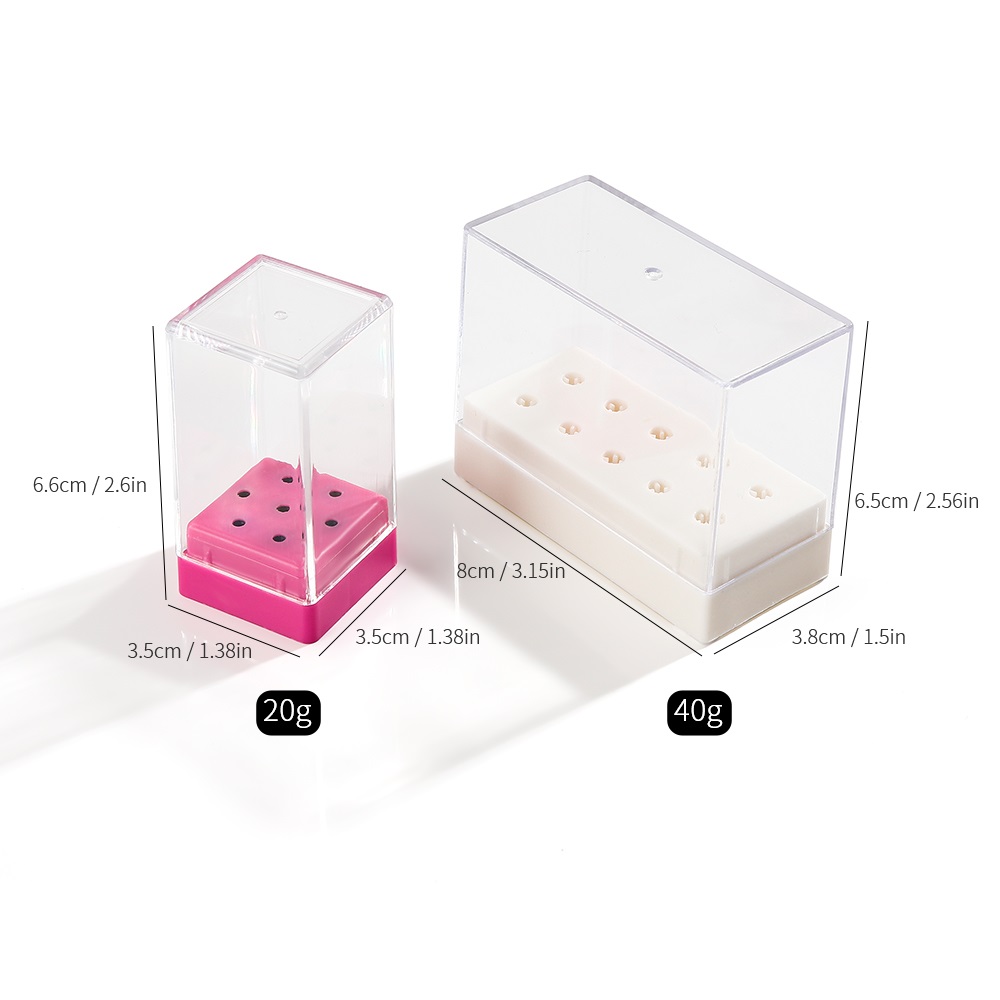 7 /10 Holes Nail Art Bit Stora - Tool Chest Cabinet 评论和价格