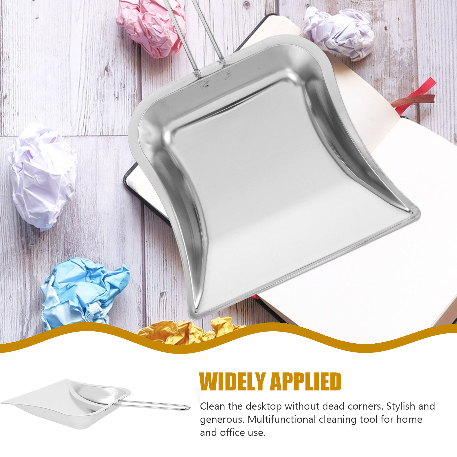 Mini Stainless Steel Dustpan w - Workshop Cleaning Tools 评论和价格