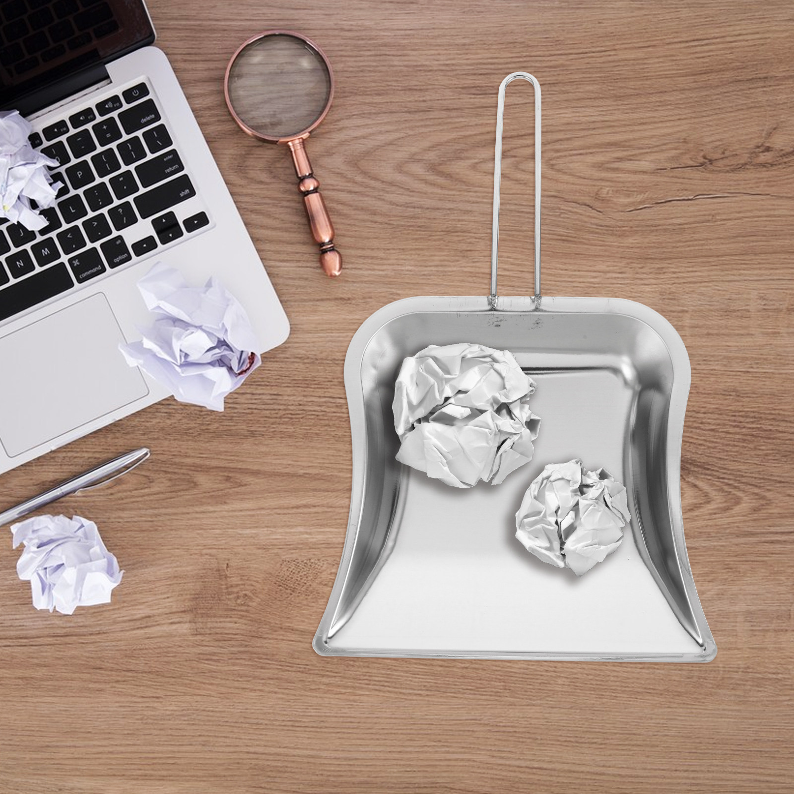 Mini Stainless Steel Dustpan w - Workshop Cleaning Tools 评论和价格
