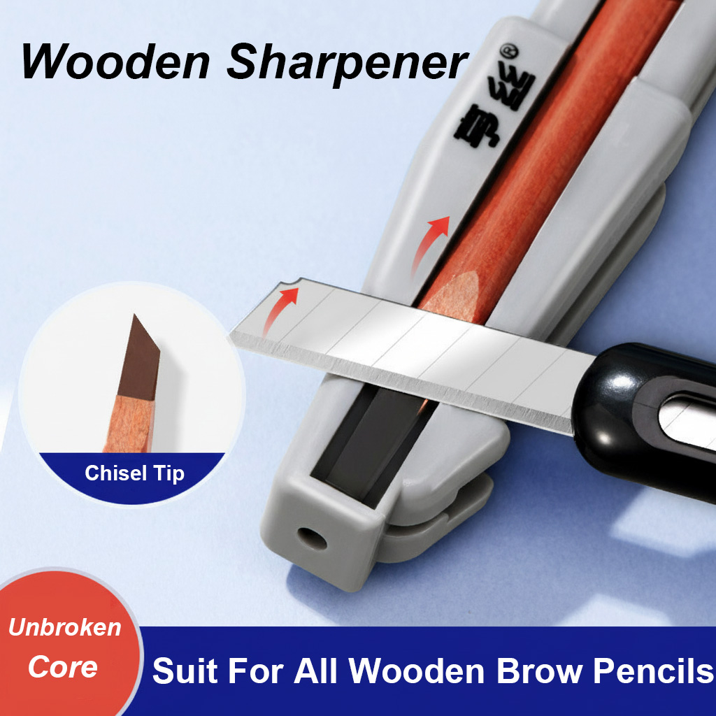 Wooden Eyebrow Pencil Sharpene - Tools Work 评论和价格