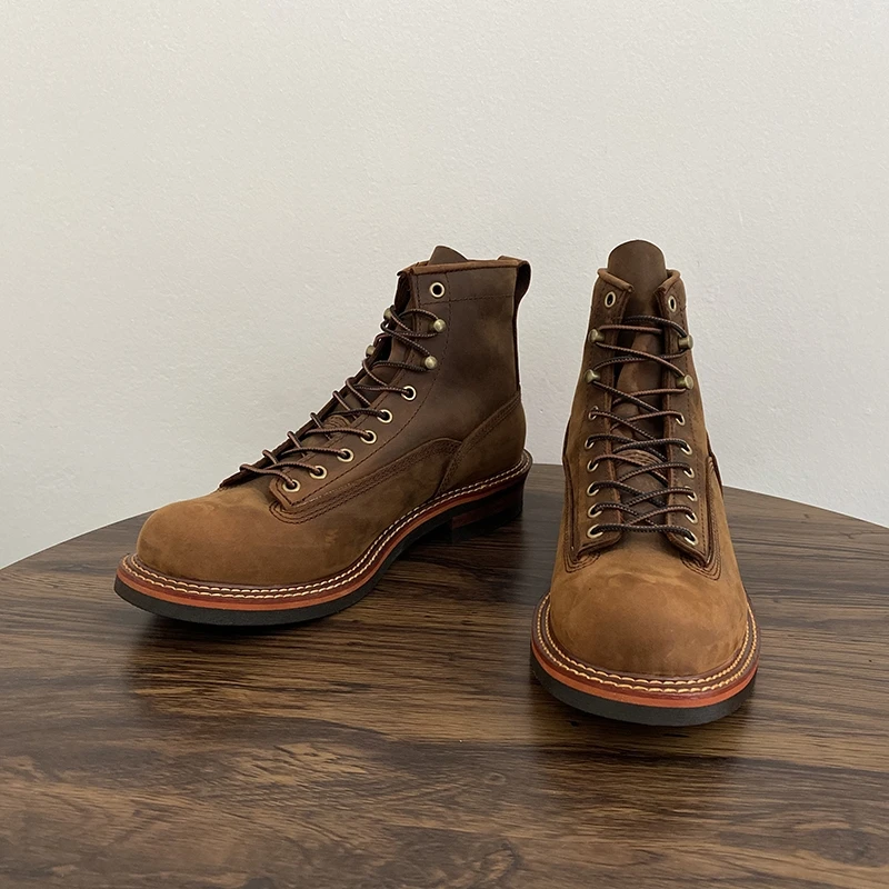 Vintage British Men Ankle Boot - Tools Work 评论和价格
