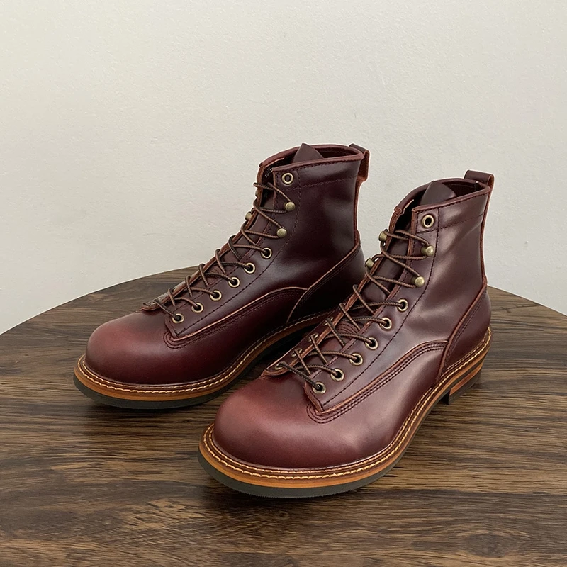 Vintage British Men Ankle Boot - Tools Work 评论和价格