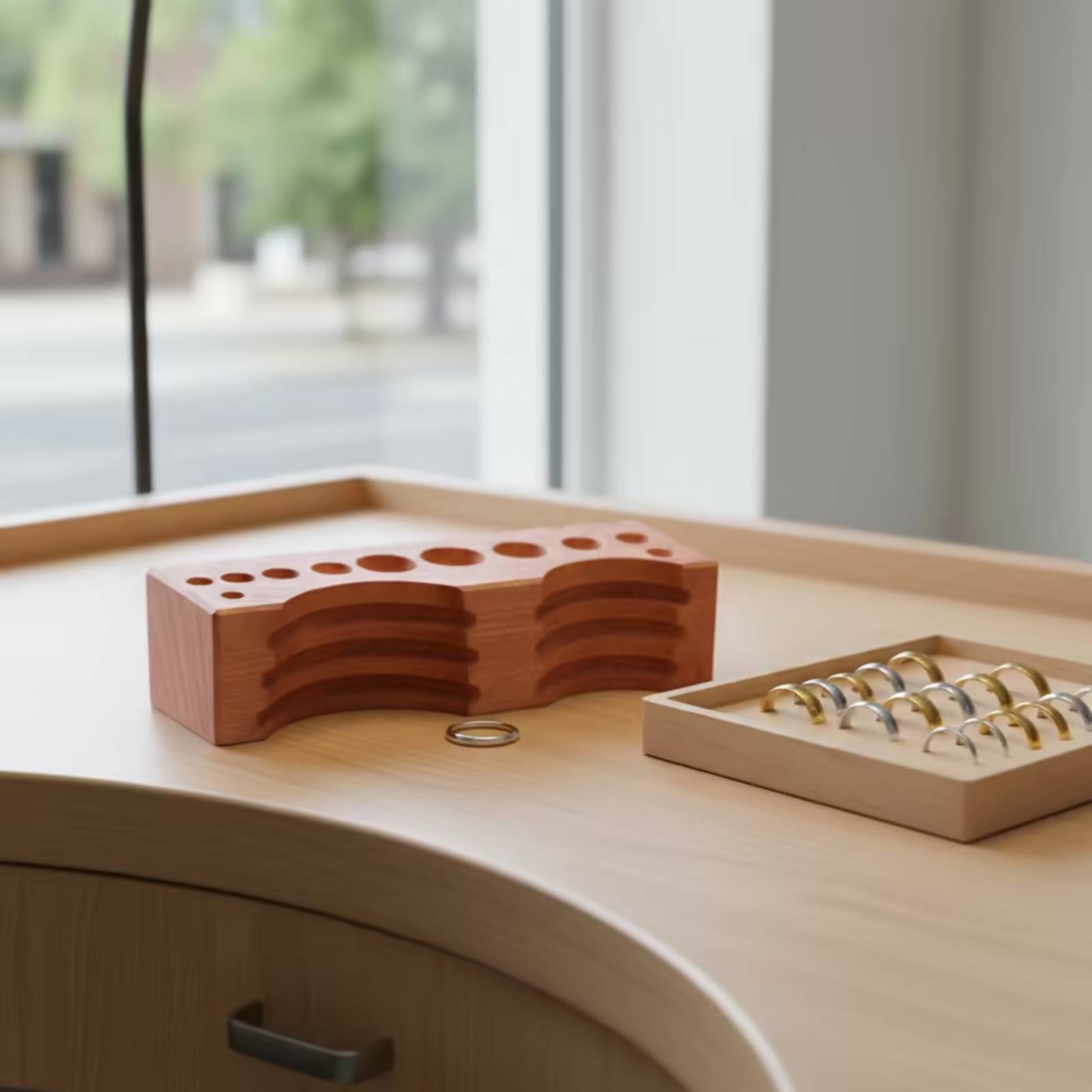 Jewelry Shaping Block Solid Ha - Workshop Tools Wood 评论和价格