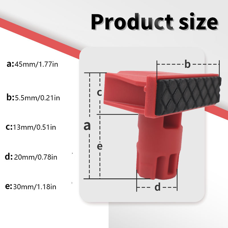 4Pcs Plastics Bench Dogs, 20mm - Tools For Woodworking Workshop 评论和价格