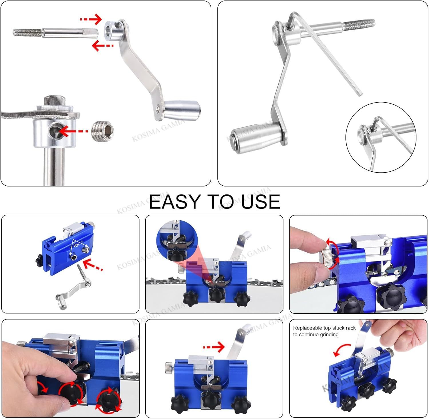 Portable Manual Chain Saw Blad - Workshop Cleaning Tools 评论和价格