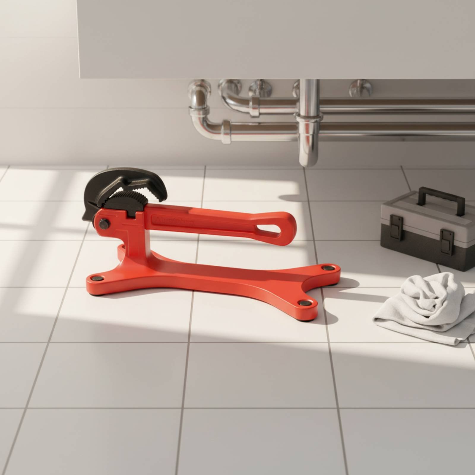 Self-Locking Pipe Wrench Porta - Tools Work 评论和价格