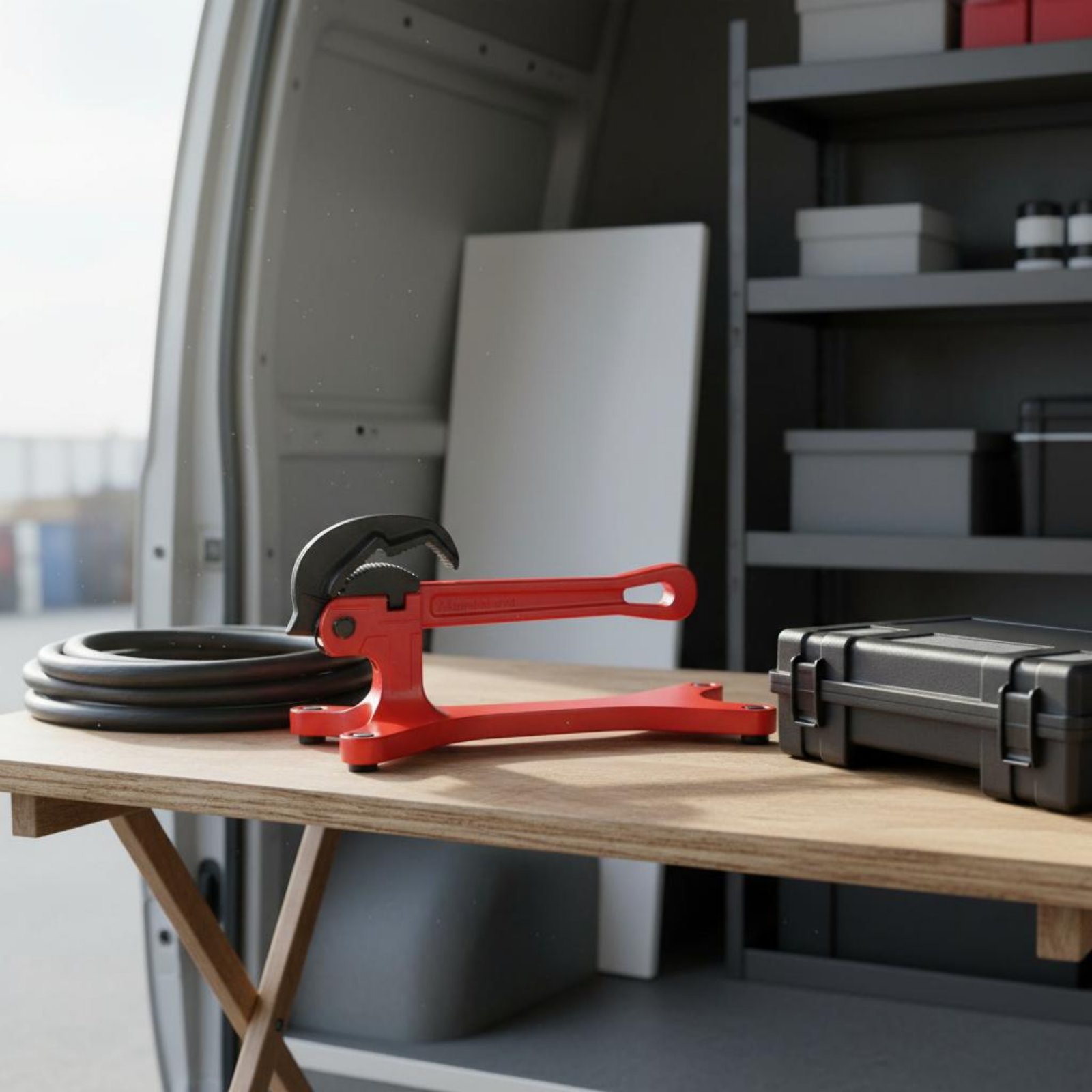 Self-Locking Pipe Wrench Porta - Tools Work 评论和价格
