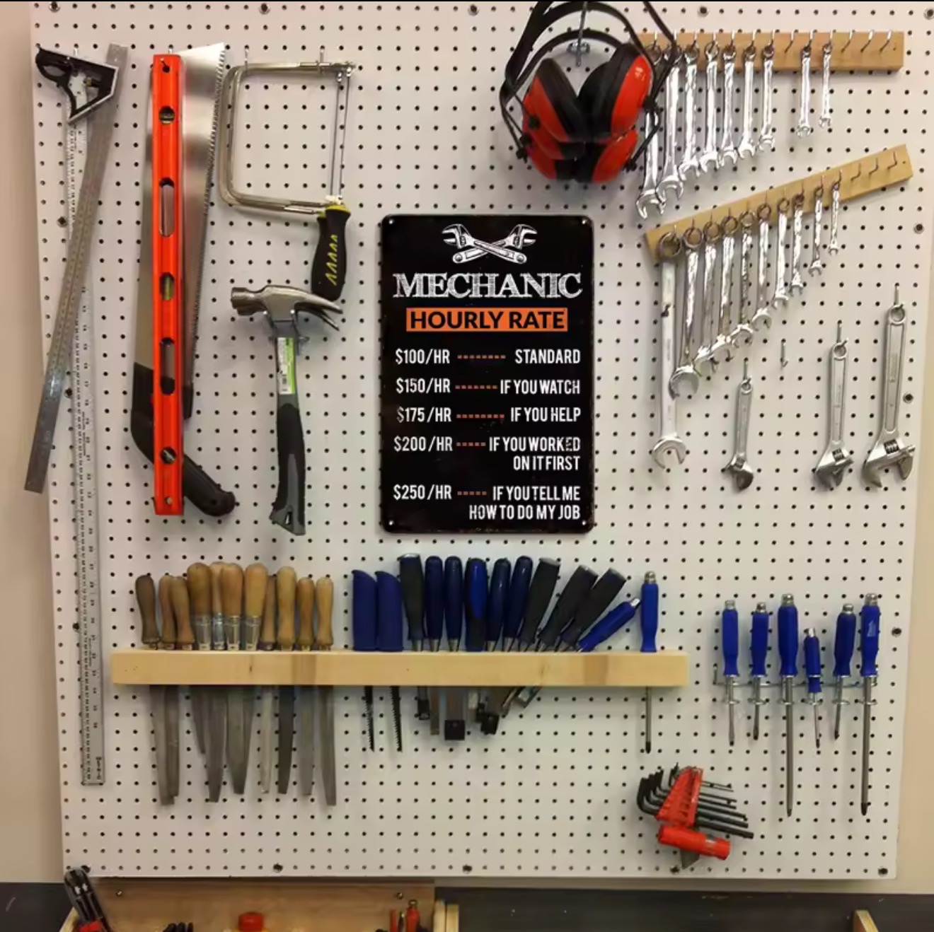 1pc, Mechanic Hourly Rate Meta - Workshop Tools Hours 评论和价格