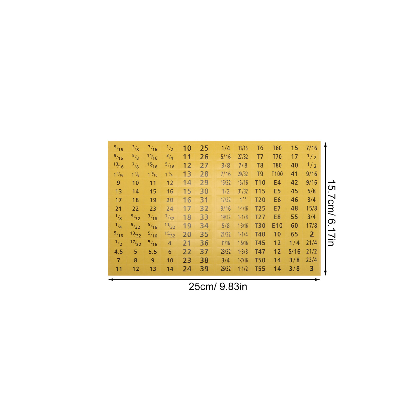 20Sheets Socket Wrench Sticker - Tools Of Workshop 评论和价格